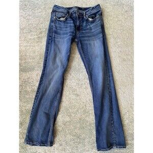 BKE Aiden Jeans Mens 32x31 Medium Denim Buckle Bootcut Stretch